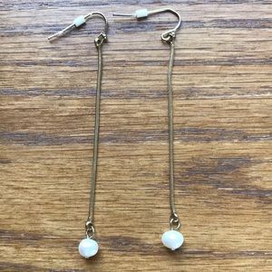 Pearl Drop Earrings - Francesca’s